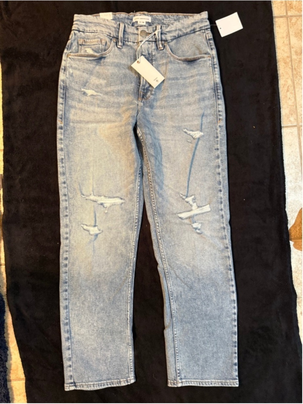 NWT Women’s Jeans Bundle Size 28 6 Good American Lucky Brand Zara Vervet - Picture 10 of 12